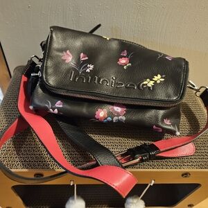 Desigual Black Floral Women's Bag‎